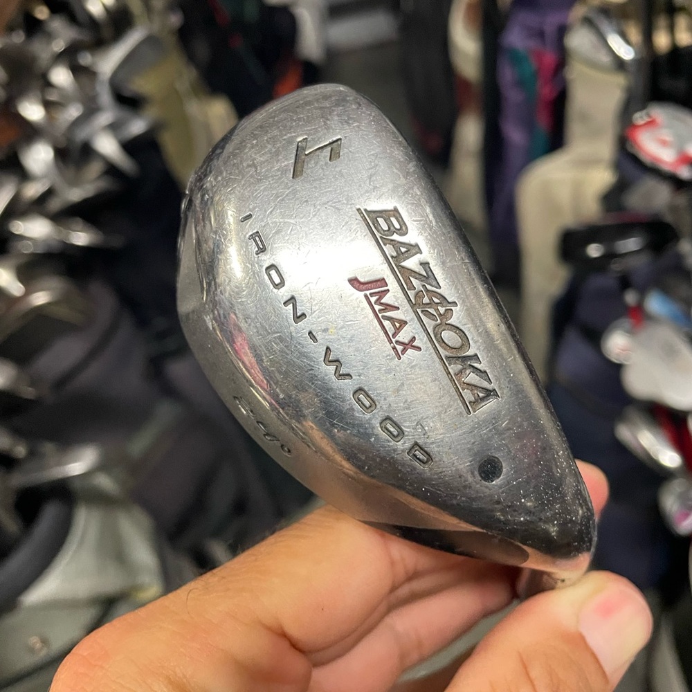 our edge bazooka hybrid woods 2 pc set ladies flex graphite shafts